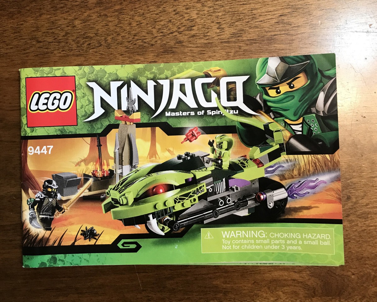 Lego 9447 Ninjago Lasha's Bite Cycle with Box Instructions 2012 | eBay