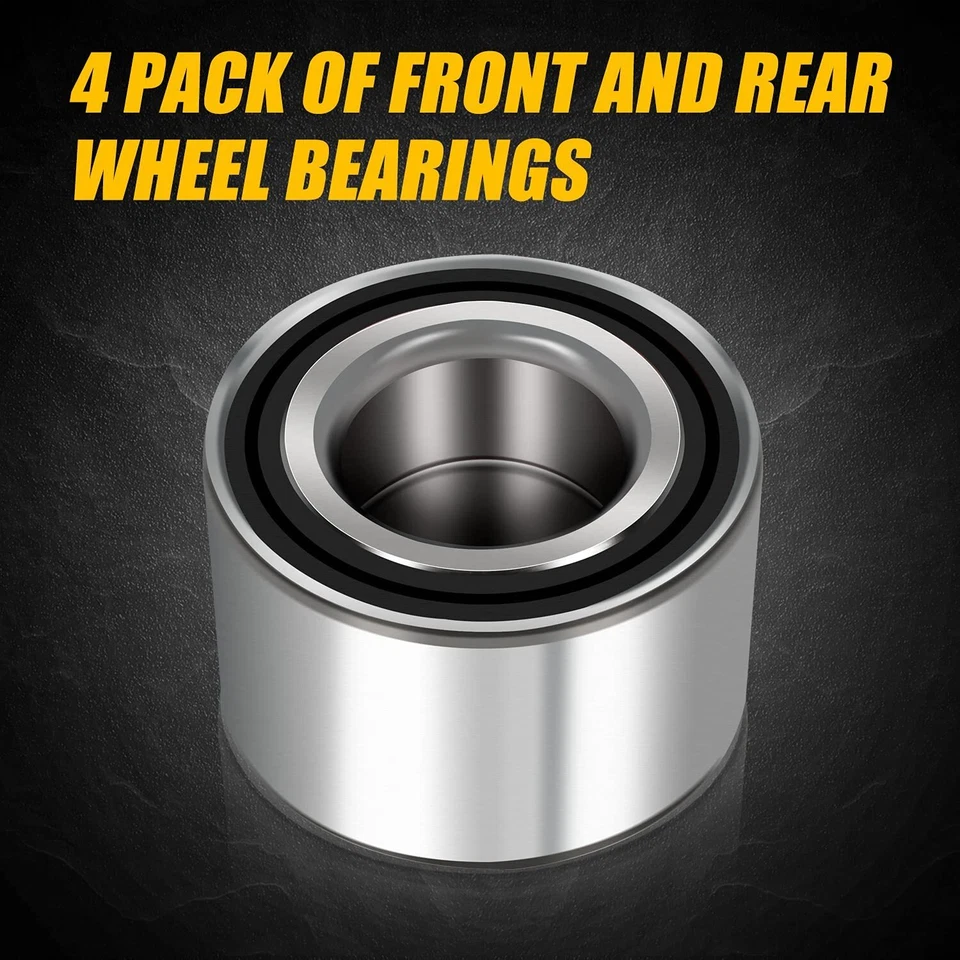 All 4 Front Rear Wheel Bearings For Polaris Ranger RZR S 800 900 XP 2010-2014 US - Imagem 3 de 4