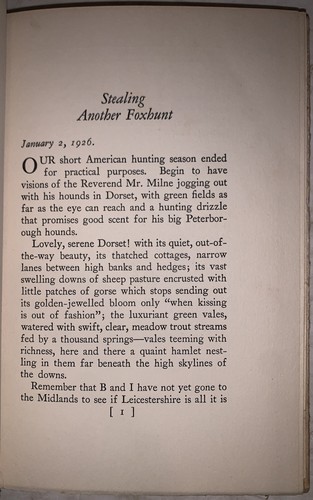 1924 & 1927, 1st Ed, CHARLES LANIER, WE GO FOXHUNTING ABROAD & MORE FOXHUNTING - Picture 13 of 13