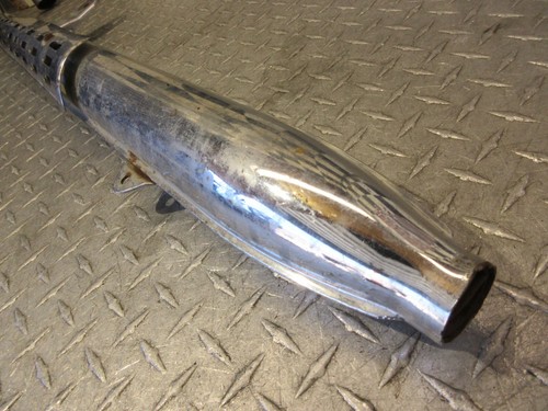67 1967 K11P CHALLENGER S884-3 CHROME EXHAUST HEADER MUFFLER PIPE SHIELD VINTAGE - Picture 14 of 15