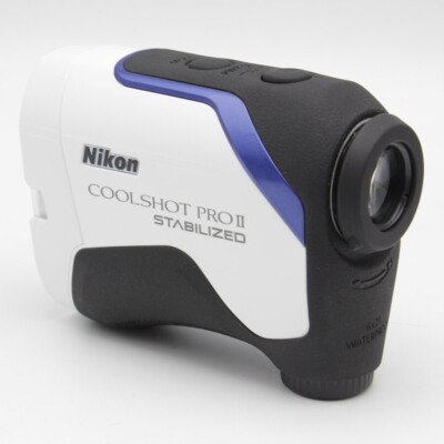 Nikon COOLSHOT Pro II Stabilized Golf Laser Rangefinder White