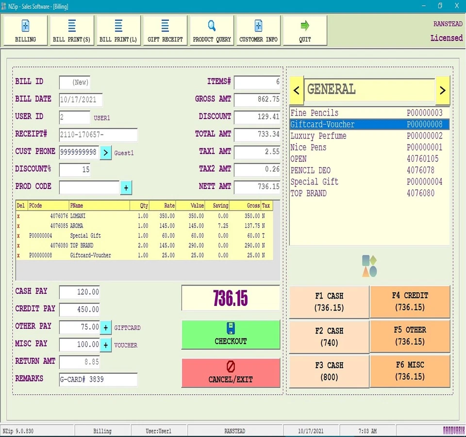 NZIP Inventory POS Software - Retail Point of Sale - Image 2 of 4
