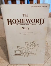 Sierra On-Line HomeWord Word Processor Commodore 64 C64 - Floppy Disk