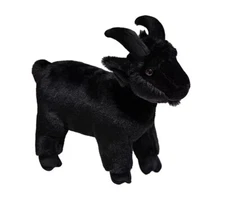 Black Goat 12 inch Stuffed Animal Plush Toys Toddler Doll Kids Gifts