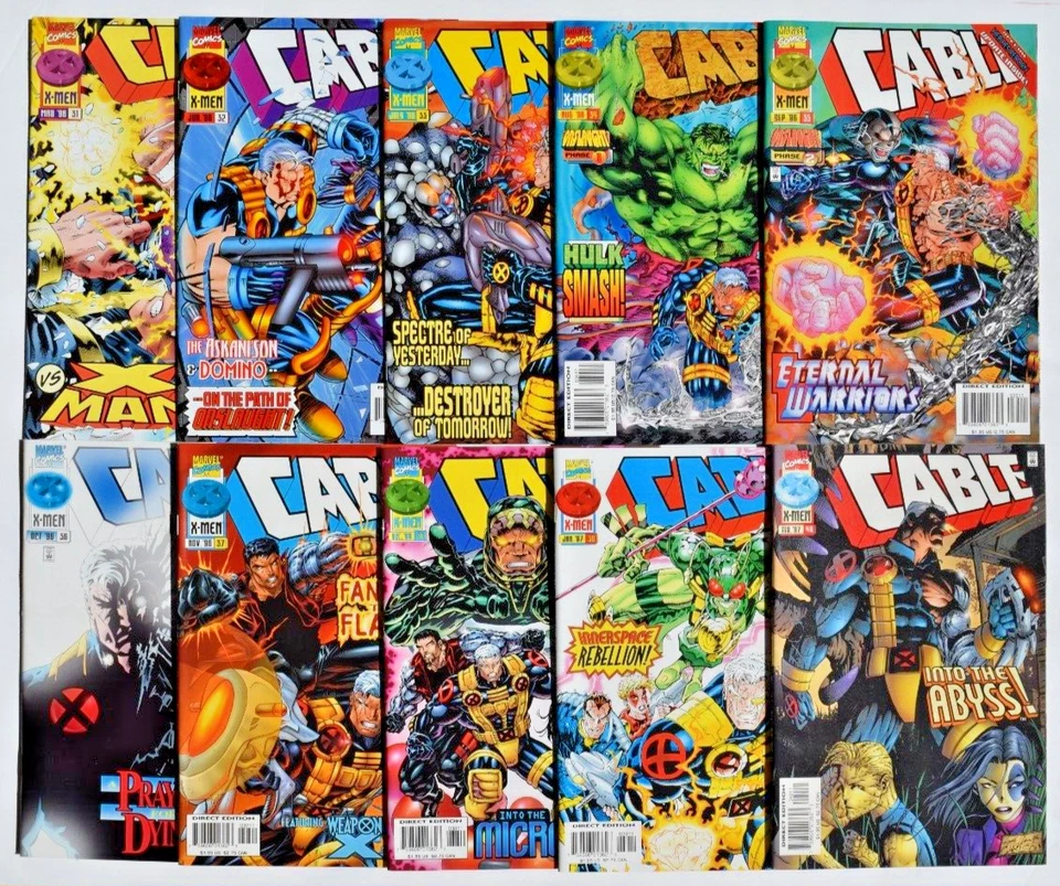 CABLE (1993) 76 ISSUE COMIC RUN #1-76 MARVEL COMICS - Image 4 of 4