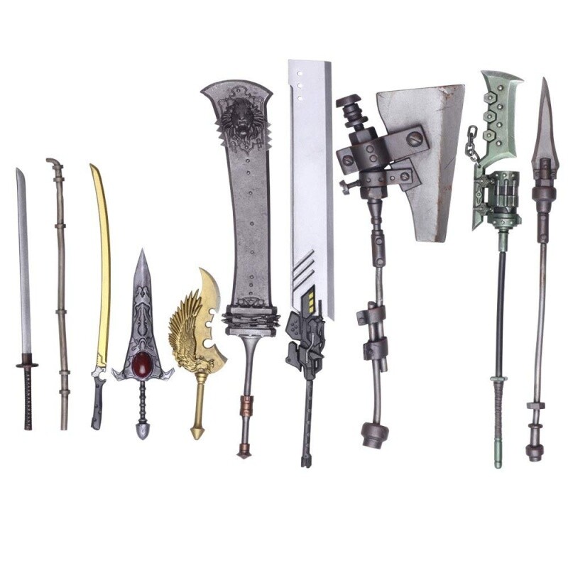 NieR：AutomataBRINGARTSトレーディングウェポンコレクション NieR: Automata - Weapons Collection For Action Figures