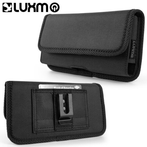 7 in x 4inch Extra Large Pouch Belt Clip Leather Holster Carrying Case for Phone - Picture 40 of 49