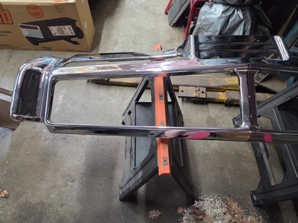 Excellent 1969 Buick Electra Lesabre Wildcat Rechromed Front Bumper 1384770 69 Foto 2 de 4