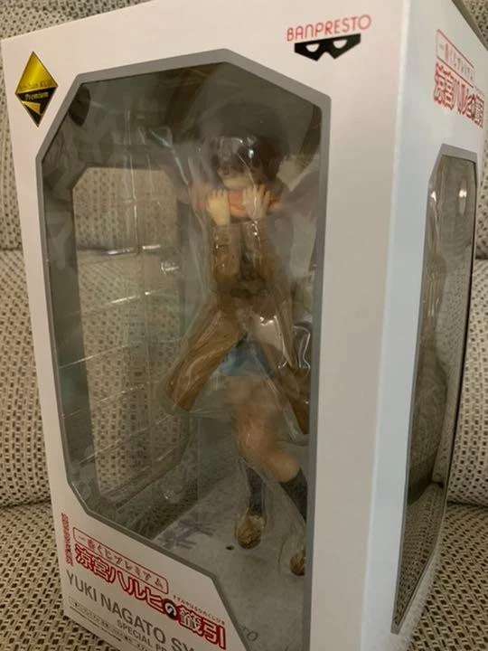 Figura de lotería Ichiban Kuji Double Chance Nagato Yuki Haruhi Suzumiya f868 Foto 2 de 3