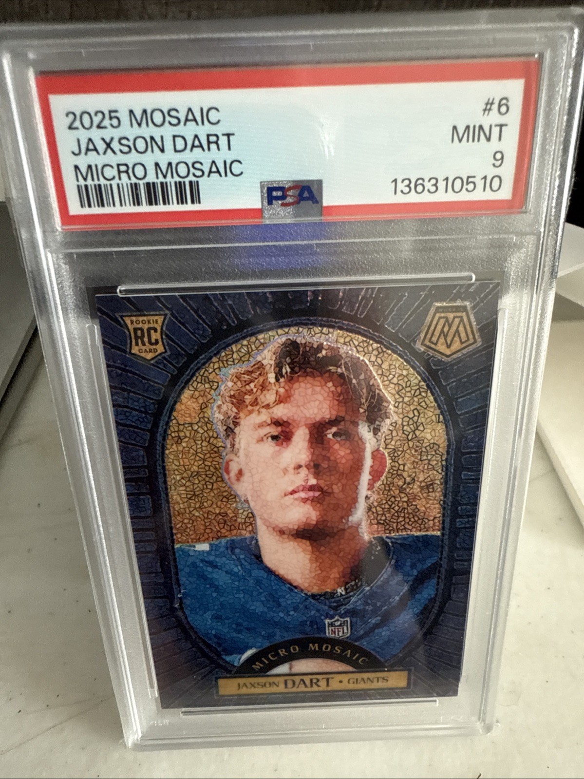 2025 Mosaic Jaxson Dart Micro SSP Rookie RC !Chase Pack!  Great Opportunity 🔥🔥