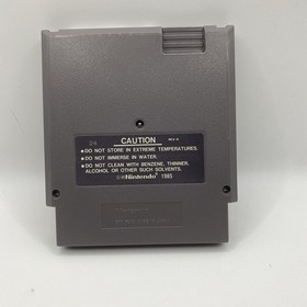 Nintendo NES Top Gun Second Mission No Manual Tested Works BOX DAMAGE READ