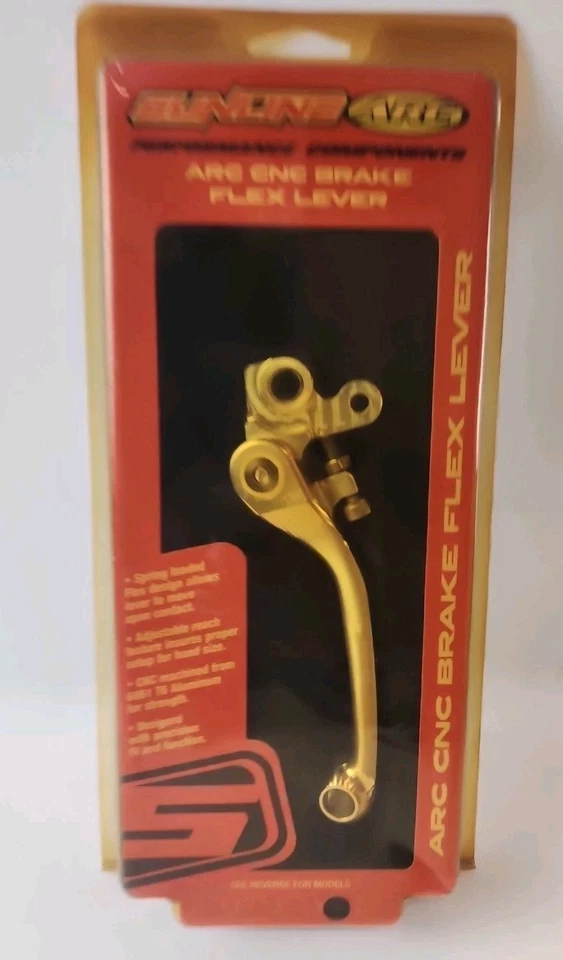 Palanca flexible de freno delantero CNC Sunline Suzuki RM 85 02-04 RM 125/250 86-95/17-01-005 Foto 2 de 4