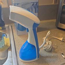 Hamilton Beach Handheld Clothes Garment Steamer 1000W Blue/White
