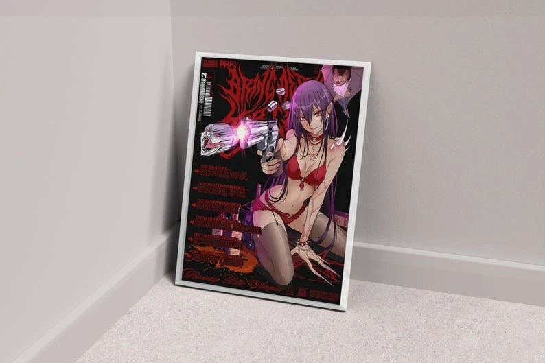 Bring Me The Horizon Possessing Latin America Anime-inspired Concert Poster - Image 2 of 4