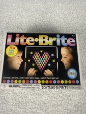 MINI Lite Brite Set with 80 Pegs, 4 Templates,  Mini Lite Brite Board - New