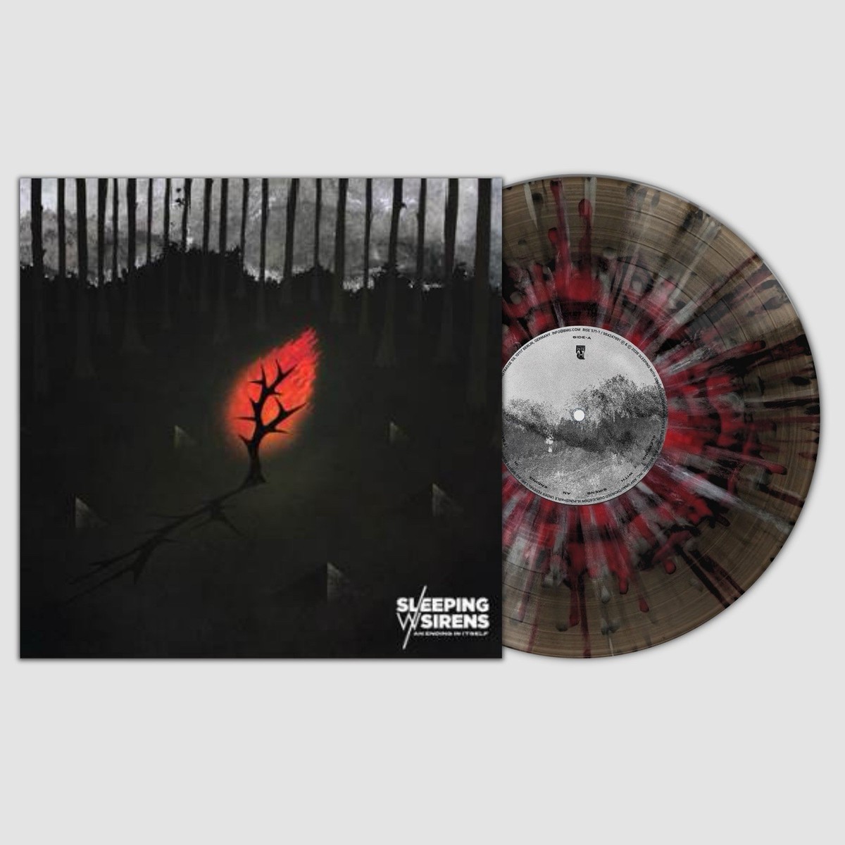 SIGNED Sleeping With Sirens - An Ending In Itself /300 Vertigo