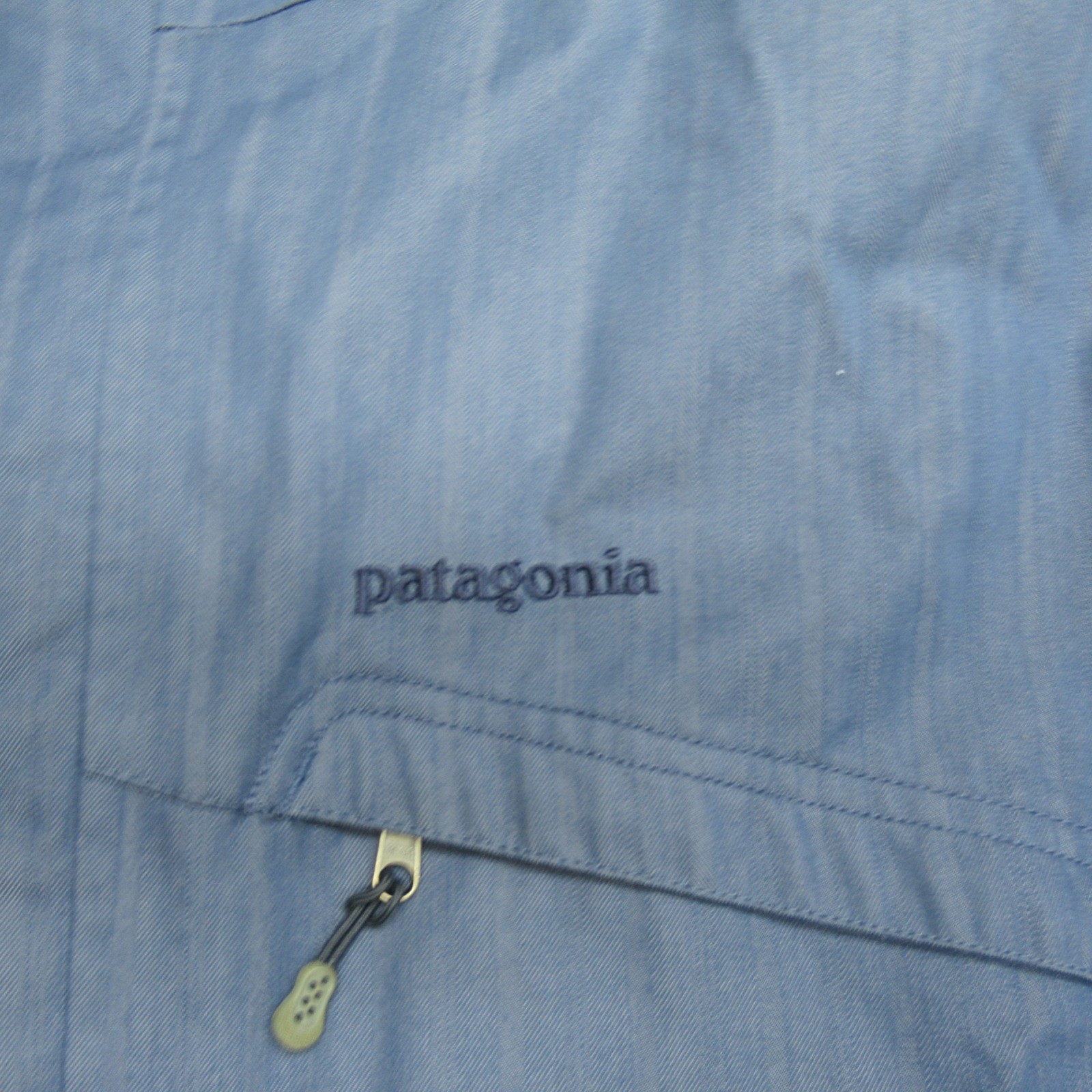 Patagonia Rubicon Jacket Mens Medium Blue Waterproof Insulated Pockets Wind VTG thumbnail 7