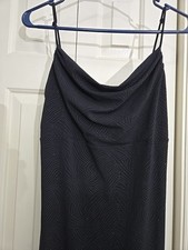 Studio Y Dress Juniors Large Black Dress Sparkle Ruffle Flare Hem Prom Club