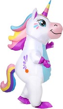 Gootus Inflatable Unicorn Costume for Adult - Funny Halloween White