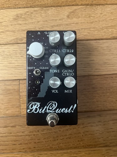 Dr. Scientist Bitquest limited edition cliffs digital multi effects/fuzz pedal