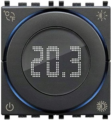 T8 Vimar 02970 Thermostat Walze 2M 100-240V Grau