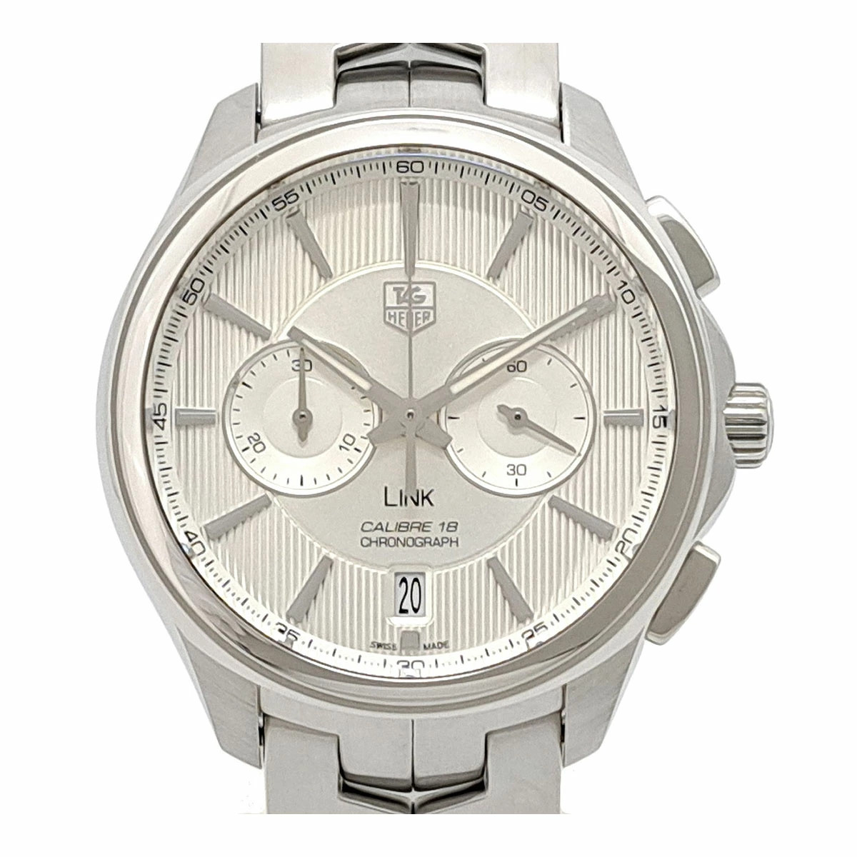 TAG Heuer Link Silver Men's Watch - CAT2111