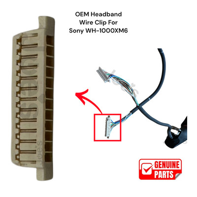 Genuine Sony WH-1000XM6 12-Pin Kopfhörerbügel Kabelanschluss OEM Neu