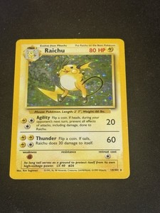 Raichu 14 102 | eBay