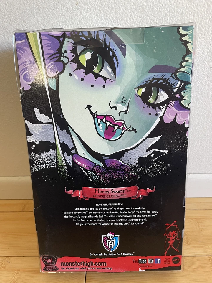 Monster High Freak Du Chic Honey Swamp Nuevo en caja Foto 2 de 2