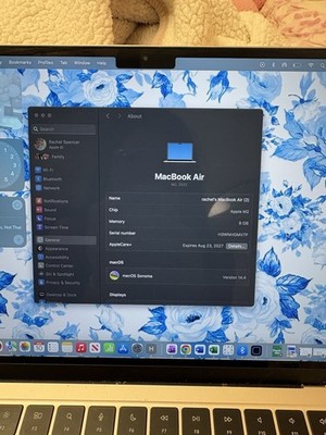 Apple MacBook Air M2 2022 Silver 13.6