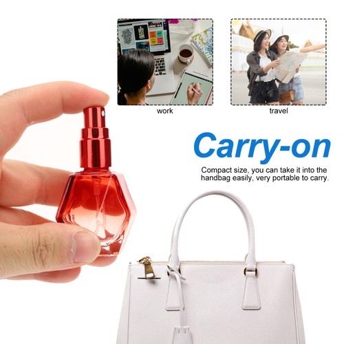 5 Pcs Perfume Bottle Empty Bottles Fill Travel Fragrance Sample Tiny - Imagen 7 de 10
