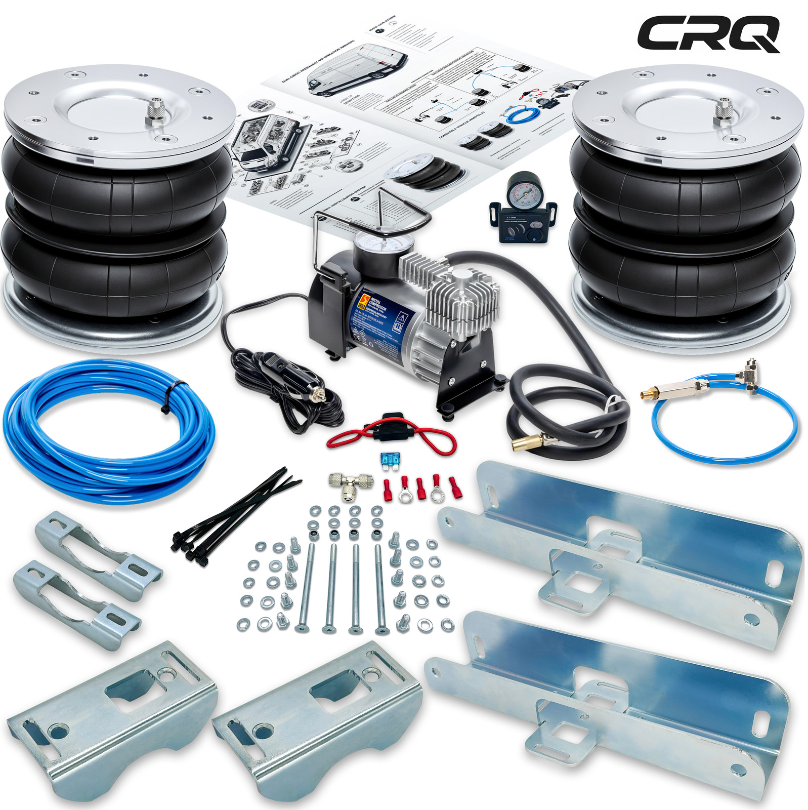 Kit suspension pneumatique VW LT 1995 2006 boudin gonflable renfort de charge 4000kg