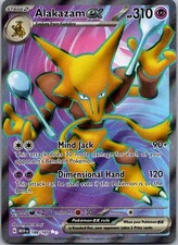 Alakazam ex Ultra Rare SV: Scarlet & Violet 151 188/165 LP on eBay