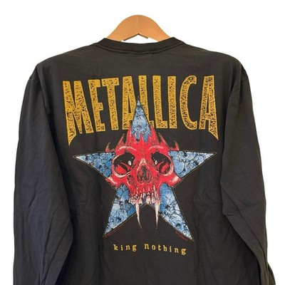 Metallica King Nothing Vintage 1996 Pushead Skull L Long Sleeve