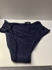 Zaful High Waist Bikini Bottom Navy/DWK175