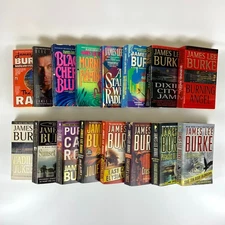 James Lee Burke Paperbacks - First 16 Books in the Dave Robicheaux Series
