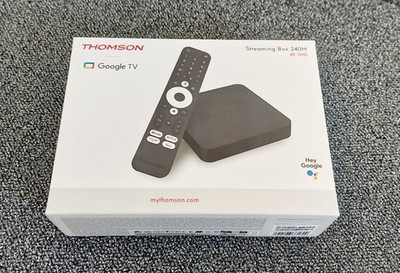 Thomson Streaming Box 240M, 4K UHD, Google TV