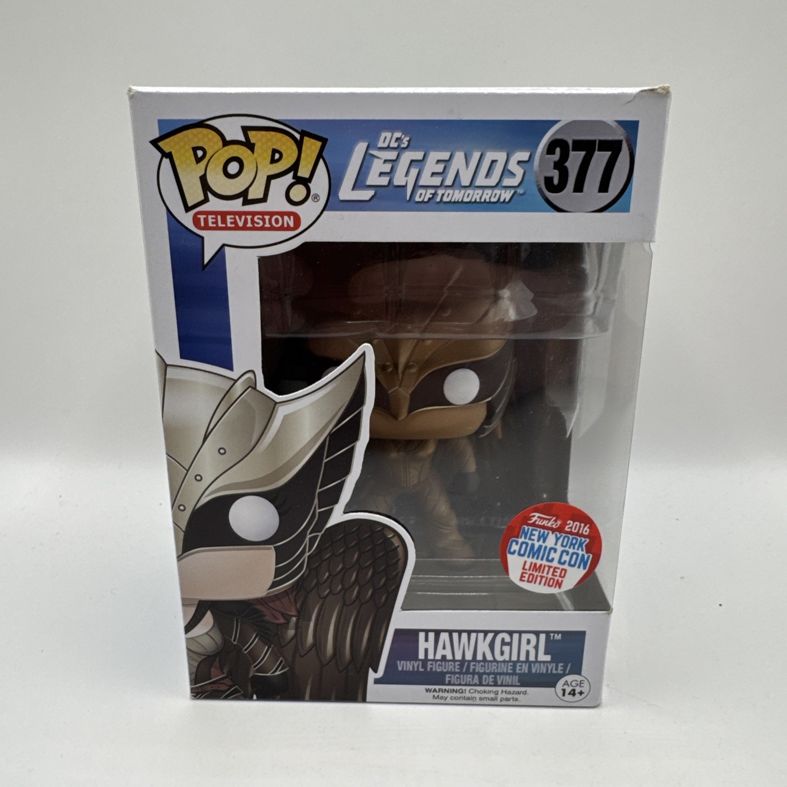 DC Comics Legends Of Tomorrow Hawkgirl NYCC Exclusive Funko Pop Vinyl #377