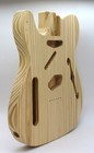 Pine Telecaster / Semi-Hollow Style / Left Handed Guitar Body #713 / Made in USA — photo 4