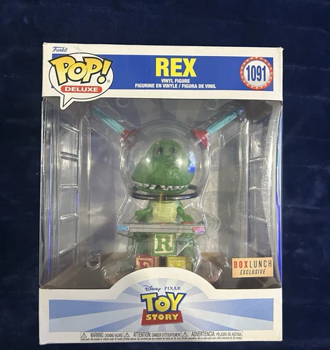 Funko POP! Deluxe Rex Disney Pixar Toy Story 1091 Box Lunch Exclusive