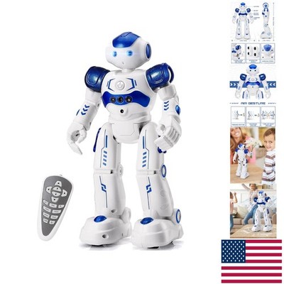 LED Light-Up Gesture Sensing Robot for Kids - Perfect Birthday Gift for Ages 3-8