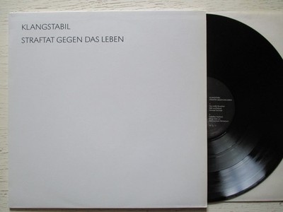 KLANGSTABIL: Straftat Gegen Das Leben   LP - GER 1997 MEGAHERTZ - Industrial