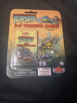 2003 FLEER TEENAGE MUTANT NINJA TURTLES 3-D TRADING CARDS DONATELLO MOC