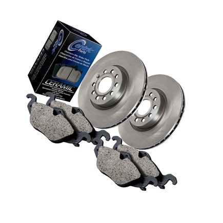 Centric 908.33029 Centric Select Pack Single Axle Front Brake Kit - Picture 2 of 7
