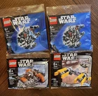 LEGO Star Wars Polybag Lot (30384, 30461, 2x 30708)