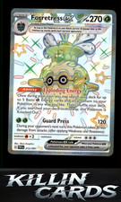 Forretress ex - 212/091 212/091 Pokemon Shiny Ultra Rare SV: Paldean Fates Card 