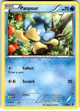 Pokemon Panpour Emerging Powers 22/98 Lightly Played