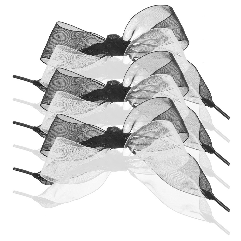 APL 6 pezzi lacci piatti larghi signorina bambino per scarpe da ginnastica lacci per scarpe