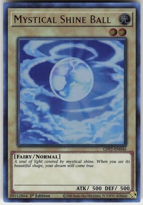 Mystical Shine Ball GFP2-EN046 Ghosts From the Past: The 2nd Haunting Yu-Gi-OhNM