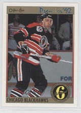 1991-92 O-Pee-Chee Premier John Tonelli #159 0a7